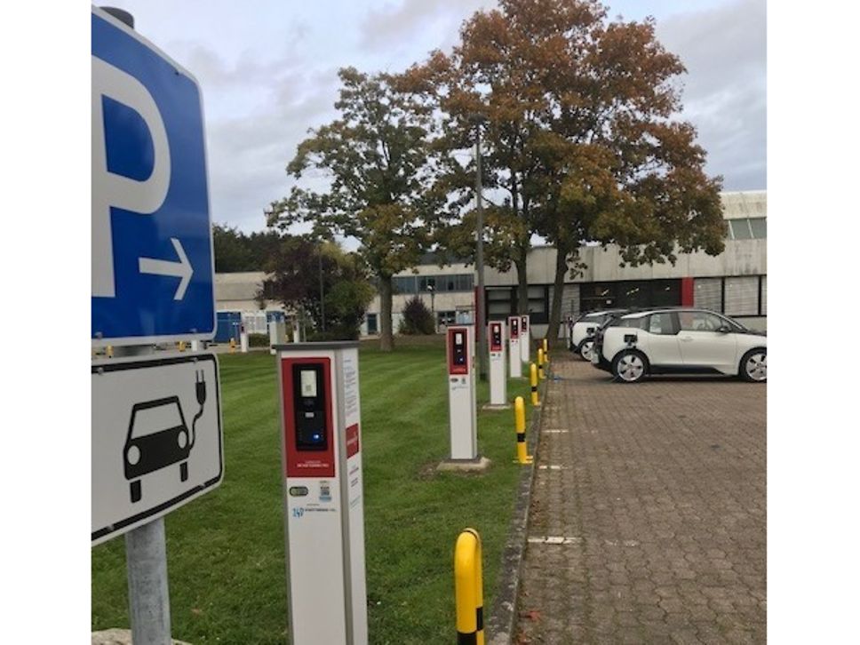 Ladepark für E-Autos in Altenholz